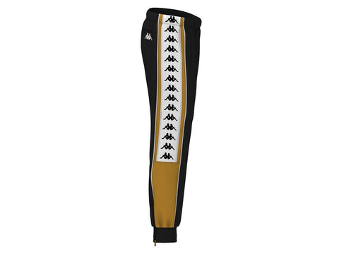 KAPPA 222 Banda 10 Delaz Pantaloni Lunghi Tuta Black Ocre White 3117J9W