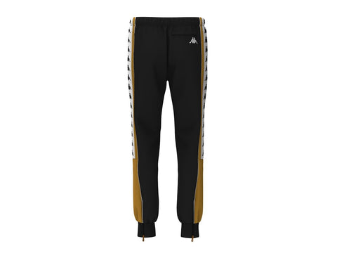 KAPPA 222 Banda 10 Delaz Pantaloni Lunghi Tuta Black Ocre White 3117J9W