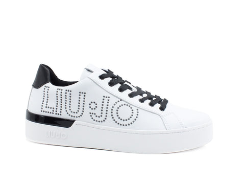 LIU JO Silvia 01 Sneaker Logo White BF0001EX014