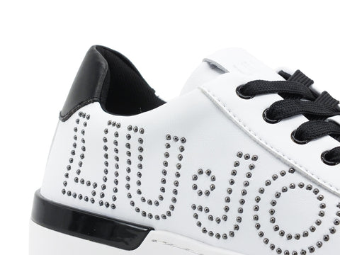 LIU JO Silvia 01 Sneaker Logo White BF0001EX014