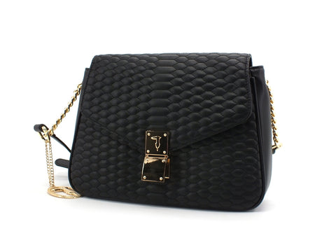TRUSSARDI Parigi Shoulder MD Borsa Tracolla Black 75B00988