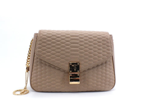 TRUSSARDI Parigi Shoulder MD Borsa Tracolla Sand 75B00988
