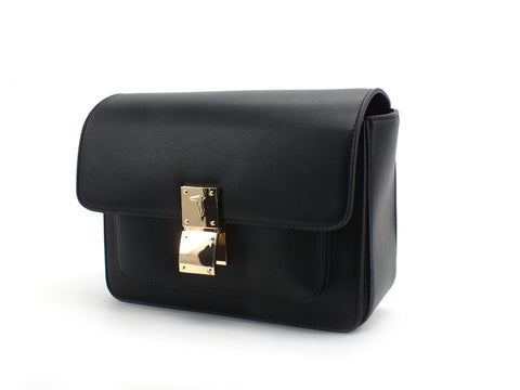 TRUSSARDI Lione Shoulder MD Borsa Tracolla Black 75B00952