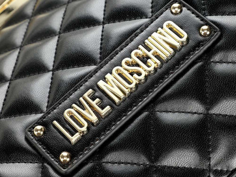LOVE MOSCHINO Borsa Bauletto Trapuntata Nero JC4202PP08KA0000