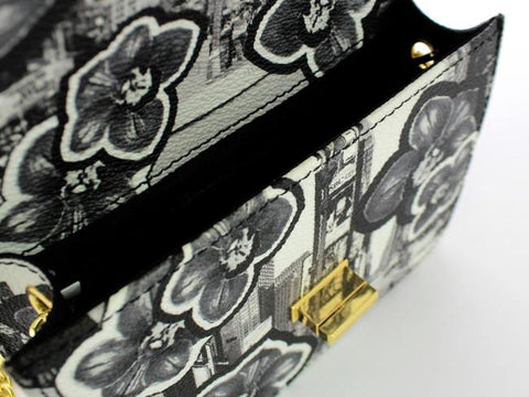 BAGGHY Belt Bag B61 New York Borsa Tracolla Nero Bianco B18IB61UNYKW