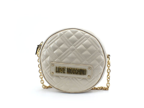 LOVE MOSCHINO Borsa Tracolla Trapuntata Avorio JC4003PP1BLA0110