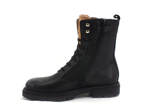 ALVIERO MARTINI 1A CLASSE Anfibio Stivaletto Zip Black Geo N806-0092
