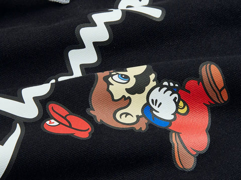 CHAMPION Nintendo Super Mario Bros Felpa Hoody Black 216868