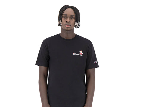 CHAMPION Nintendo Super Mario Bros T-Shirt Black 216871
