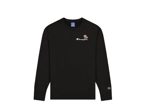 CHAMPION Nintendo Super Mario Bros Felpa Girocollo Black 216869