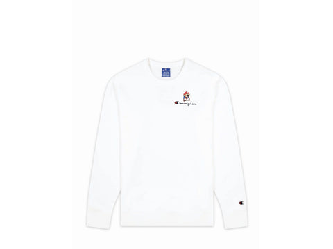 CHAMPION Nintendo Super Mario Bros Felpa Girocollo White 216869