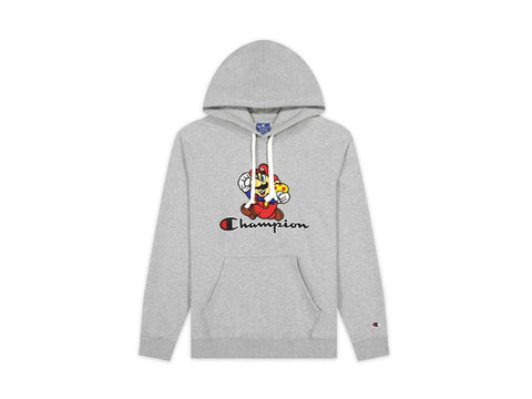 CHAMPION Nintendo Super Mario Bros Felpa Hoody Grey 216868