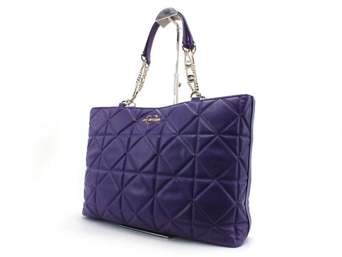LOVE MOSCHINO Borsa Manici Catena Trapuntato Viola JC4214PP0BKB0650