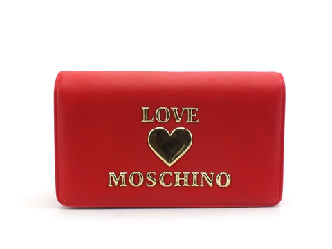 LOVE MOSCHINO Borsa Tracolla Cuore Oro Rosso JC4057PP1BLE0500