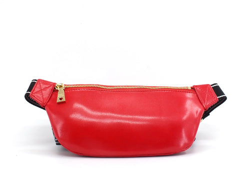 LOVE MOSCHINO Marsupio Quilted Logo Oro Rosso JC4011PP1BLA0500