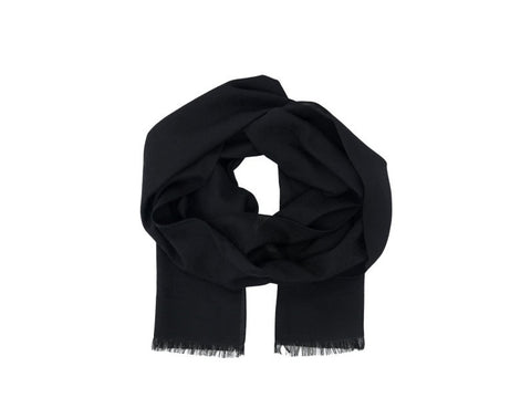 CALVIN KLEIN Sciarpa Uomo Pettinato 35 x 180 Nero K50K506066