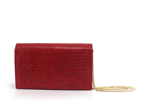 LOVE MOSCHINO Pochette Catena Rosso JC4063PP1BLH150A