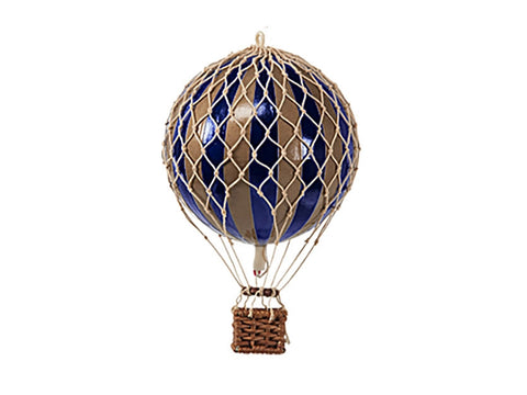 AUTHENTIC MODELS Mongolfiera 13Cm. Accessori Casa Oro Blu AP160GN