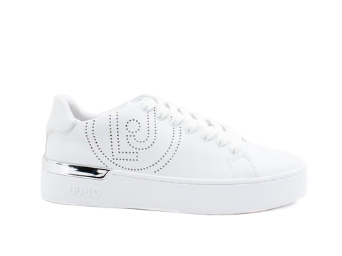 LIU JO Silvia 33 Sneaker Running Logo White BA1029EX014