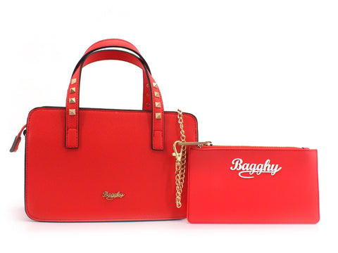 BAGGHY Borsa Manici Busta Rosso GGN312-043
