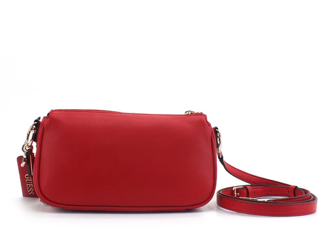 GUESS Arie Mini Doppia Pochette Trapuntata Rosso Red VG788570