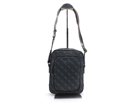 GUESS Tracolla Tasca Anteriore Loghi Uomo Black HMVEZZPO426