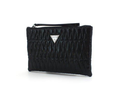 GUESS Pixi Mini Pochette Trapuntata Clutch Black VM788469