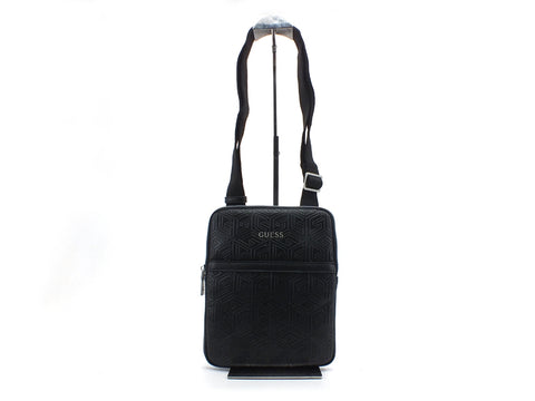 GUESS Tracolla Loghi Rilievo Black HMBALDP0424