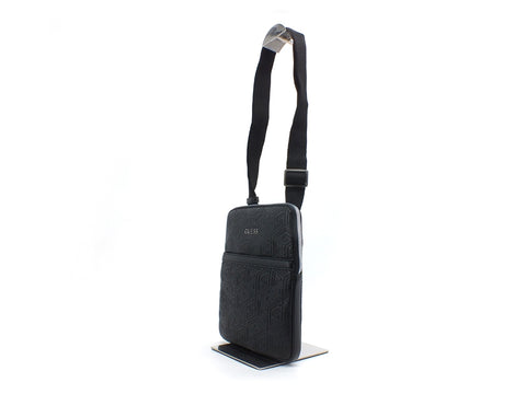GUESS Tracolla Loghi Rilievo Black HMBALDP0424