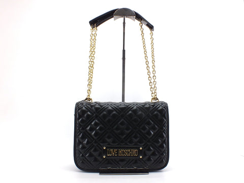 LOVE MOSCHINO Borsa Trapuntata Manici Catena Nero JC4200PP0BKA0000