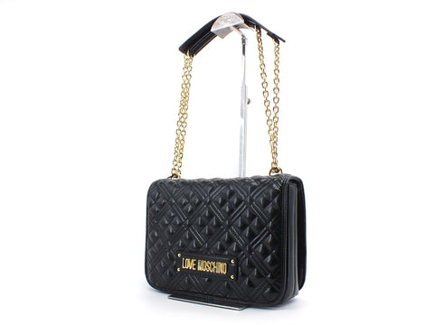 LOVE MOSCHINO Borsa Trapuntata Manici Catena Nero JC4200PP0BKA0000