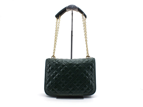 LOVE MOSCHINO Borsa Trapuntata Manici Catena Verde JC4200PP0BKA0850