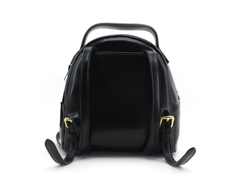 LOVE MOSCHINO Zaino Trapuntato Nappa Logo Nero JC4201PP0BKA0000