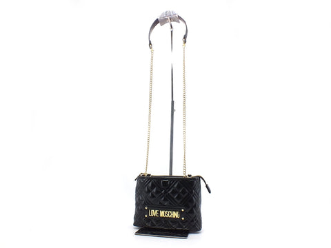 LOVE MOSCHINO Tracolla Trapuntata Catena Nero JC4209PP0BKA0000