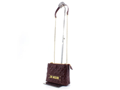LOVE MOSCHINO Tracolla Trapuntata Catena Vino JC4209PP0BKA0552