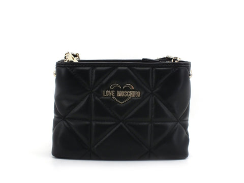 LOVE MOSCHINO Tracolla Trapuntata Catena Nero JC4210PP0BKB0000