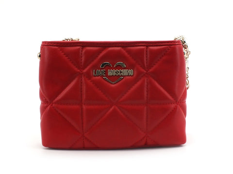 LOVE MOSCHINO Tracolla Trapuntata Catena Rosso JC4210PP0BKB0500