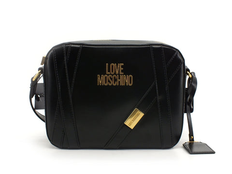 LOVE MOSCHINO Borsa Tracolla Intreccio Nero JC4277PP0BKS0000