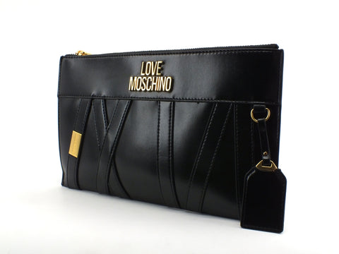 LOVE MOSCHINO Pochette Borsa Intreccio Nero JC4278PP0BKS0000