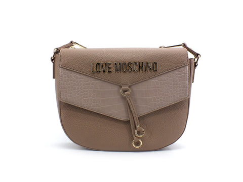 LOVE MOSCHINO Borsa Tracolla Cocco Taupe JC4287PP0BKP120A