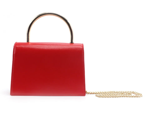 LOVE MOSCHINO Borsa Tracolla Rigida Manico Rosso JC4307PP0BKT0500