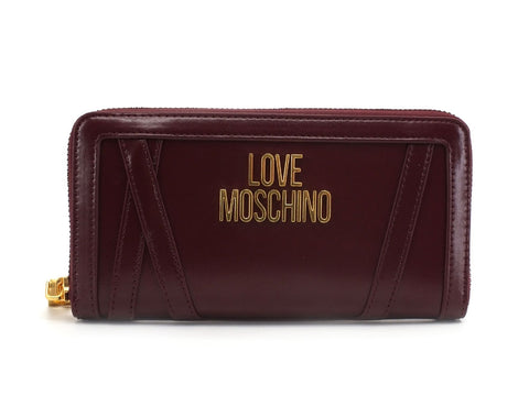 LOVE MOSCHINO Portafoglio Around Nappa Vino JC5646PP0BKS0552