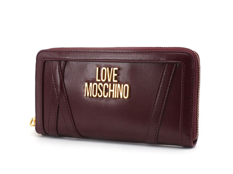 LOVE MOSCHINO Portafoglio Around Nappa Vino JC5646PP0BKS0552