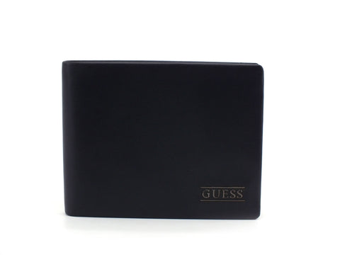GUESS Portafoglio Uomo Pelle Portamonete Blu SM2509LEA20