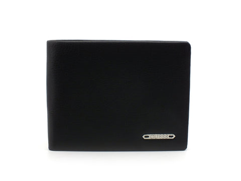 GUESS Portafoglio Uomo Pelle Black SM2664LEA27