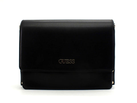 GUESS Tia Borsa Tracolla Rigida Logo Black VG788021