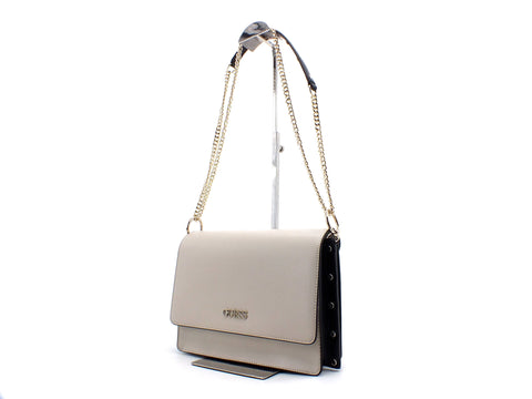GUESS Tia Borsa Tracolla Borchie Beige Stone Multi VS788021