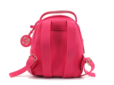 LOVE MOSCHINO Zaino Bonded Logo Oro Fuxia Rosa JC4101PP1CLJ060A