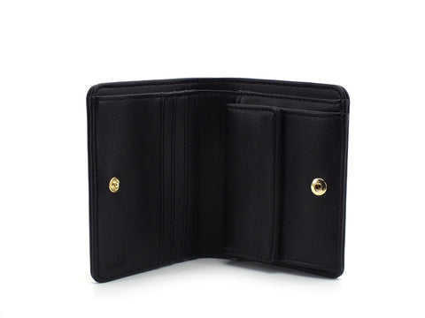 LOVE MOSCHINO Portafoglio Small Logo Oro Nero JC5612PP1CLJ000A