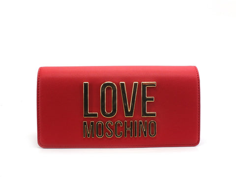 LOVE MOSCHINO Portafoglio Bonded Logo Oro Rosso JC5614PP1CLJ050A